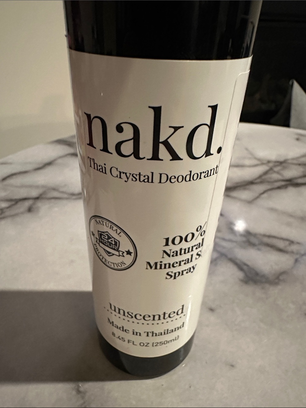 NAK Unscented Crystal Deodorant Spray